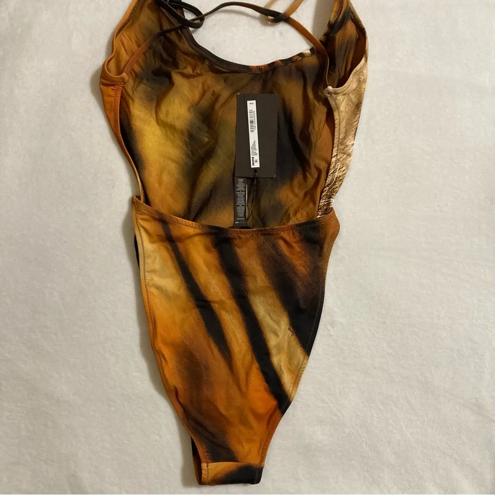 SKIMS X Roberto Cavalli Tie Waist One Piece